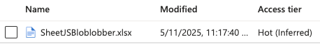SheetJSBloblobber.xlsx in the container