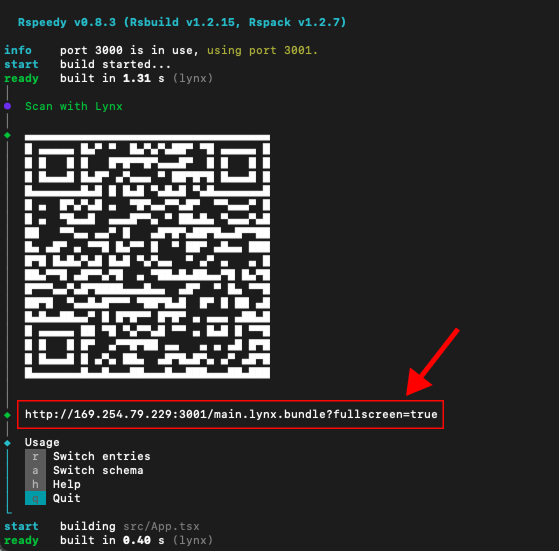 lynx live server link
